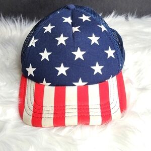 PATRIOTIC STARS AND STRIPES Trucker‎ Hat OS